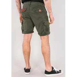 Alpha Industries Crew Patch Kurze Hose Dark Olive 33