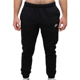 Nike Club Fleece Sweatpants, Black/Black/White, S