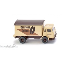 Wiking 044602 H0 LKW Modell Harvester Carstens Caffee