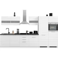 kochstation Küchenzeile KS-Luhe 360 cm weiß