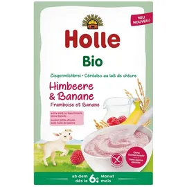 Holle Milchbrei Himbeere und Banane aus Ziegenmilch bio
