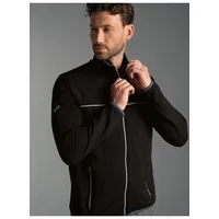 TRIGEMA Praktische Sportjacke schwarz 3XL