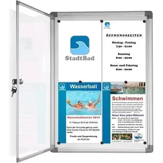 Master of Boards Schaukasten Innen Premium 49 x 67 cm 4 x A4