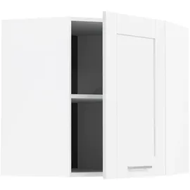 VCM Eckschrank Colura 57 x 57 x 60 cm Weiß