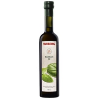 WIBERG Basilikum-Öl Natives Oliven-Öl Extra 99,6 % mit Basilikum-Extrakt (500 ml)