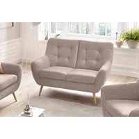 exxpo - sofa fashion »Scandi, bequem, aufwendige Rückenpolsterung für mehr Sitzkomfort«, akuelle Farben in hochwertige Bezugsqualitäten, Holzfuß