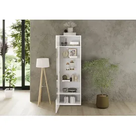 Home Affaire Vitrine RIO 60 x 42 x 187 cm Weiß