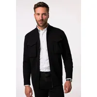Jp1880 Strickjacke in schwarz | Gr.: 3XL