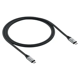Satechi USB4 V2 Cable - Silber/Schwarz