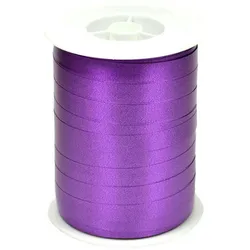 Star 250m Geschenkband Ringelband 10mm - wasserfestes Kunststoff Dekoband Schleifenband Polyband Luftballonband zum Basteln Schleifen Luftballons Lila