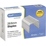 Rapesco Heftklammern 24/6 Silber 5000 St.