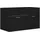 vidaXL Waschbeckenunterschrank 80 x 38,5 x 46 cm Schwarz