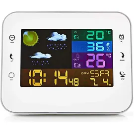 Nedis Wetterstation WEST402WT Weiß