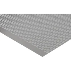 AGOFORM Wasserschutz-Einlegematte Aqua-Non silber/Edelstahldekor