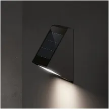Sigor Solarleuchte Akku-Solarzelle 141mm 2,2W 200lm IP65 graphitgrau
