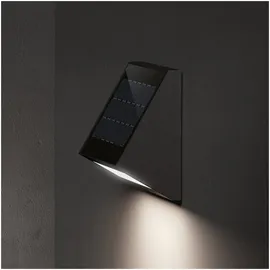 Sigor Solarleuchte Akku-Solarzelle 141mm 2,2W 200lm IP65 graphitgrau