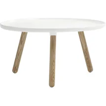 Normann Copenhagen Tablo 1-flg. 78 cm rund weiß/natur