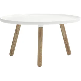 Normann Copenhagen Tablo 1-flg. 78 cm rund weiß/natur
