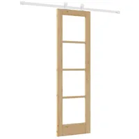 vidaXL Haustür Schiebetür ORKDAL Natur 61 x 198,5 cm (1-St)