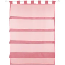 BestLivings Sky Gardine Raffoptik Schlaufe, Größe: 80x110cm, Farbe: Bordeaux