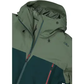 CMP Man Jacket Fix Hood Herren Jacke, grün - 54