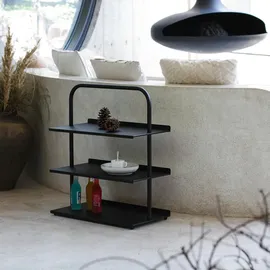 [en.casa] Poytya Schuhregal 73 x 60 x 32 cm schwarz