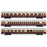 Rivarossi 3-tlg. Set Personenwagen TEE Bavaria 4373 H0