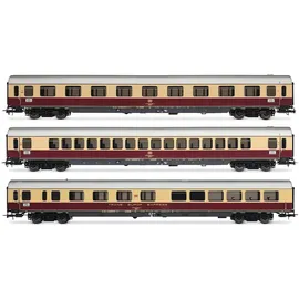Rivarossi 3-tlg. Set Personenwagen TEE Bavaria 4373 H0