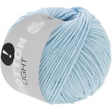 Lana Grossa Cotton Light Häkelwolle, 123 m blau