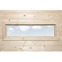 Weka Fenster BxTxH: 125x5,9x40 cm Beige