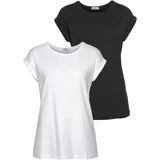 FLASHLIGHTS T-Shirt Schwarz/Weiß 40/42