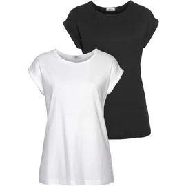 FLASHLIGHTS T-Shirt Schwarz/Weiß 40/42