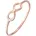 Elli PREMIUM Ring Damen Infinity Unendlichkeit Symbol Zeichen in 750 Roségold