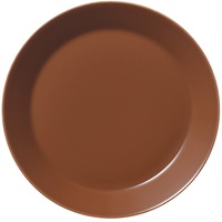 flach 21 cm vintage brown
