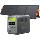 FOSSiBOT F1200 1200W Solargenerator mit USV-Funktion , 1024Wh Powerstation Powerbank Ladegeräte Stromerzeuger mit 200W Solarpanel