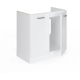Vicco Spülenschrank R-Line 80 x 46 x 82 cm Weiß