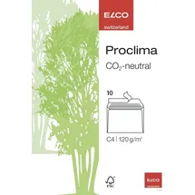 ELCO Briefumschläge Proclima C4, ohne Fenster, haftklebend, 120g/m2, 10 Stück