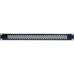 Inter-Tech PINHOLE APERTURE - Blindplatte - RAL 9005 - 1U - 48.3 cm (19")