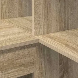 vidaXL Eck-Schreibtisch Sonoma-Eiche 101,5 x 149,5 x 149,5 cm