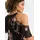 bonprix Maxikleid für eleganten Auftritt, aus leichtem Mesh-Material, lockere Passform schwarz M (40/42)