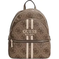 GUESS Rucksack Manhatten II Large Backpack Latte Logo