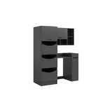 xonox.home Waschmaschinenumbau Set Frillensee 126 x 195 cm Grau