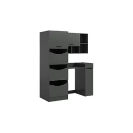 xonox.home Waschmaschinenumbau Set Frillensee 126 x 195 cm Grau