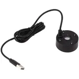 BAOFUYA Mist Maker LED Mister Fogger 5V Ultra Zimmerbrunnen Mister Wasserbrunnen Teich Nebelmaschine für Brunnen Teich Topf Steingarten Waschbecken (Black)