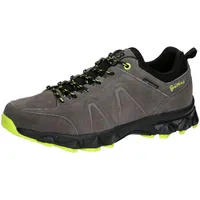 Brütting Herren Southlake Traillaufschuh, Grau/Schwarz/Lemon, 36 EU