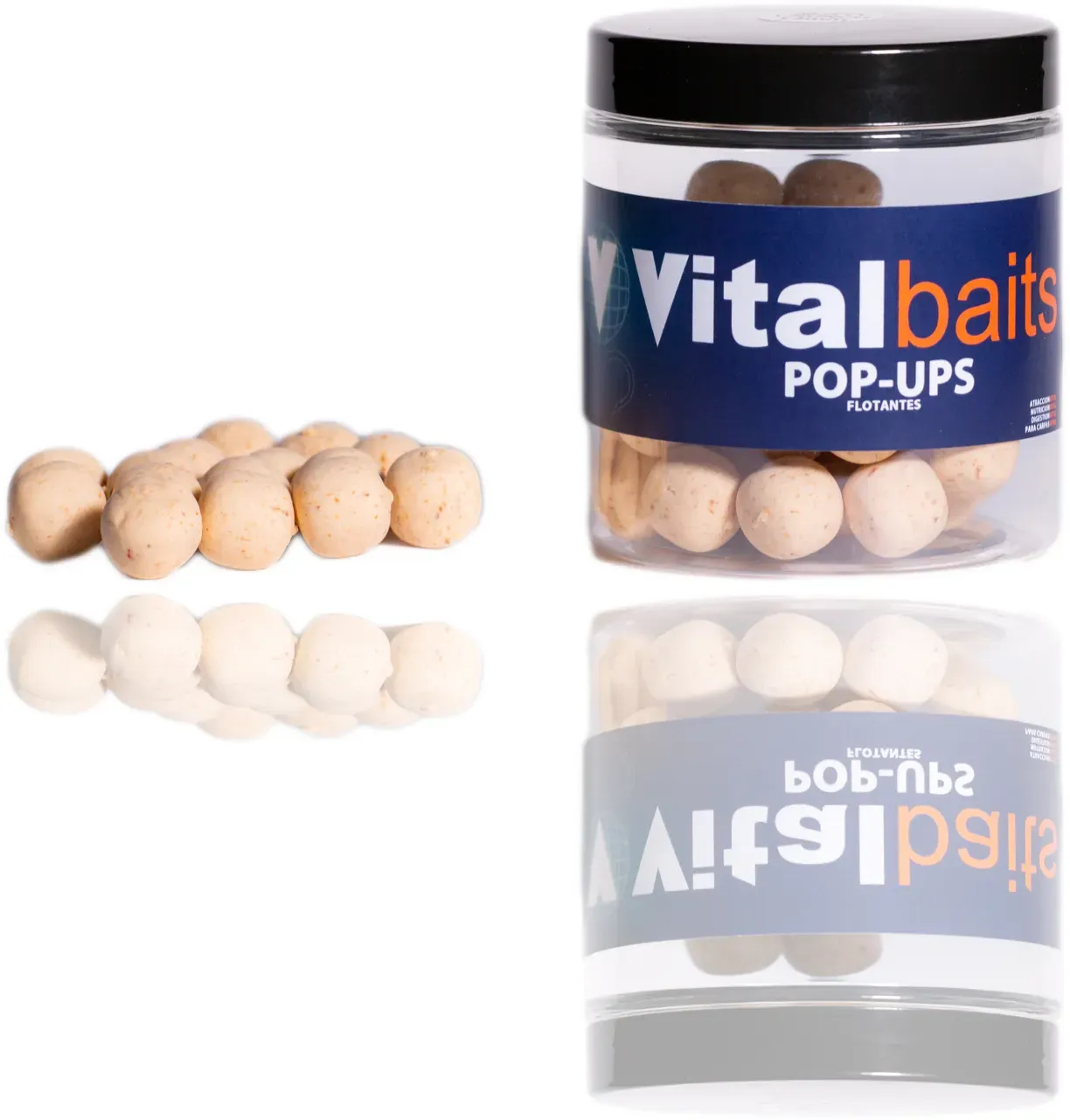 Vitalbaits Pop-Ups-NuttyCrunch 14mm - 14mm