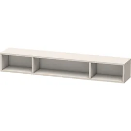 Duravit L-Cube 80x14cm, Tau matt, 3 Fächer, horizontal