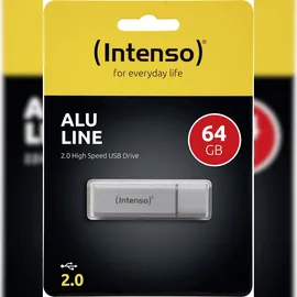 Intenso Alu Line 64 GB silber USB 2.0