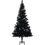 vidaXL Künstlicher Weihnachtsbaum mit Ständer Schwarz 240 cm
