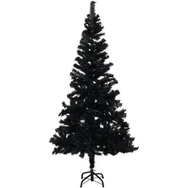 vidaXL Künstlicher Weihnachtsbaum mit Ständer Schwarz 240 cm